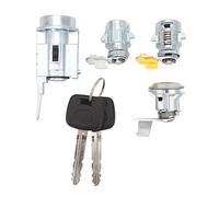 Juego de cilindro de cerradura de puerta de encendido D2191608 Kit con 2 llaves para LN80 LN85 LN90 LN105 LN108