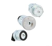 Juego de cilindro de encendido y cerradura de puerta de repuesto para Ford Fiesta V 2001 2008 con 2 llaves y 4 cerraduras para seguridad