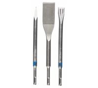 Bosch Set de cinceles SDS plus de 3 piezas 250; 250; 260 x 20; 40 mm - 2607019159