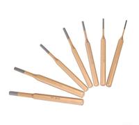 Juego de cinceles cilíndricos para perforación y montaje de precisión de 3 mm, 4 mm, 5 mm, 6 mm, 7 mm, 8 mm, 10 mm, construcción de acero MN (10 mm)
