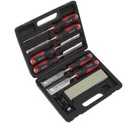 Juego De Cinceles De Madera Hammer-Thru Sealey AK9240 De 8 Piezas