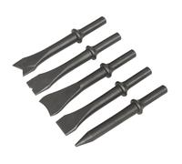 Juego De Cinceles De Martillo De Aire Sealey 5 Piezas 120Mm 401" Shank SA12C