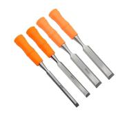 Juego De Cinceles for Tallar Madera, Herramienta Carpintería Acero Al Carbono, 8/12/18/24mm, Planos, Cuchillo, Mano Carpintero, 4 Uds