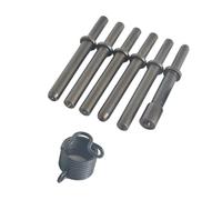 Juego de cinceles neumáticos Martillos de aire para piedra de hormigón azulejo trabajo punzonado punzonado punzón martillos herramienta de perforación reparación