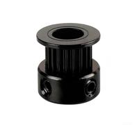 Juego de cinco correas dentadas de aluminio sincronizadas para poleas adaptadas a las especificaciones de la máquina (8 mm, negro)