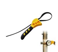 Juego de cinta de goma, plumbing Tool, 19,88 pulgadas Gear with Heavy Duty Build, Device Oil Filter Pipe Jar, Mantenimiento Supplies Kit, Garage Accessory for Home, Perfect Accessories for Sink