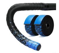 Juego de cinta para bicicleta de carretera con extremo y tira de acabado | Revestimiento impermeable, resistente a la suciedad, fácil de limpiar, mantiene un aspecto limpio, material