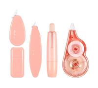 Juego de cintas correctoras - Color blanco, 5 piezas de cinta de corrección de secado rápido Compacta y | Suministros de corrección estética Fácil de usar para oficinas, educación en casa y