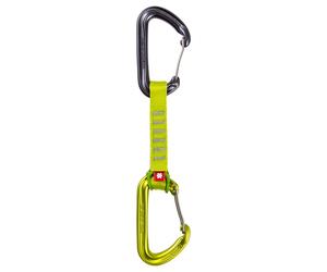 Juego de cintas express Ocún HAWK QD WIRE ECO-PES 16 mm 10 cm 6-pack Color: verde claro