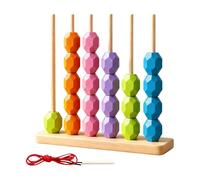 Juego De Clasificación De Colores - Pensamiento Lógico Competitivo - De Coincidencia De Colores Y Apilamiento Cuentas - Para niños y niñas en edad preescolar 3-6 años, hogar, aula, viajes