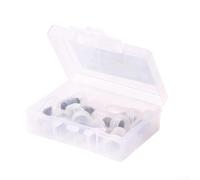 Juego de clavos para reparación de neumáticos, 10-100 unidades, para tapones de goma para neumáticos sin tubo, para herramientas de reparación al vacío, coche, moto, camión, 3-5 mm (50 + 50 L)