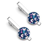 Juego de clips de corbata personalizados con diseño de patos de dibujos animados para hombres, diseños de moda de negocios, barra de corbata para boda, aniversario de negocios