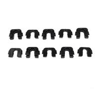 Juego de clips de estante trasero para Ford Fiesta Mk7 Focus B-max C-max y para Nissan Qashqai J10 Soporte de cubierta de maletero negro 10 pares reemplaza 1539663 015532109e 8795en retenedor de