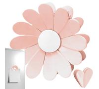 Juego de clips magnéticos Daisy - Soporte para refrigerador de flores, pinza de cocina con pétalos, accesorio decorativo de almacenamiento rosa | Hogar Oficina Escuela Pizarra Snack Pan Sello Utilidad