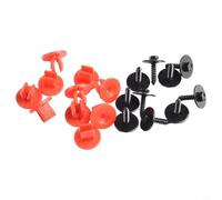 Juego de clips para cubierta inferior del motor y tornillos de retención de guardabarros con ojales de plástico para S40, V50, C30, S60, S80, V70, XC70, Fords, Focus, C-Max, Mondeos, S-Max, Jaguares