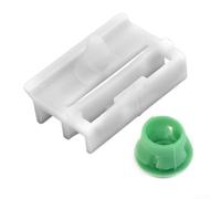Juego de clips para panel basculante para BMW E36 E46 E90 incluye 10 clips blancos y 10 ojales verdes