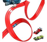 Juego de coche de carreras de PVC, portátil y fácil de guardar para diversión infinita y juego creativo | para habitaciones