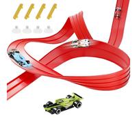 Juego De Coche De Carreras - Juego De Juego Transporter 390x8 Cm, Pista De Carreras Dinámica | Circuito De De Vehículos De Alta Velocidad, Juguete Interactivo para El Desarrollo De Las