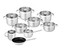 Juego de Cocina Atlantic en Acero Inoxidable (9 Piezas) - SILAMPOS