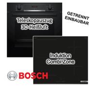Juego de cocina BOSCH horno EcoClean EEK: A + placa de inducción PowerBoost...