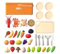 Juego de Cocina Infantil con Cesta Juego de Aprendizaje Preescolar