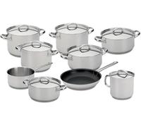 Juego de Cocina Low Cost A en Acero Inoxidable (9 Piezas) - SILAMPOS