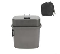 Juego de Cocina Plegable Aluminio Ultraligero 13cm | para Forma cuadrada única, vertido eficiente, máximo aprovechamiento, cocina rápida, estable