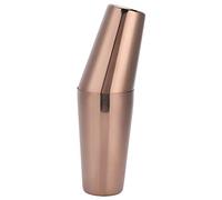 Juego de coctelera de acero inoxidable, coctelera Boston de 17 oz/26 oz en color oro rosa, recipiente de mezcla de doble tamaño, utensilio de coctelería para bares domésticos y restaurantes
