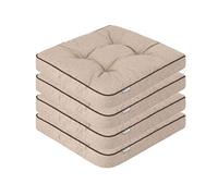 Juego de cojines de asiento, cojines acolchados para exterior/interior/exterior/interior, jardín, invierno, ocio, vacaciones de verano