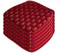 Juego De Cojines De Silla De Cocina De 1/2/4/6, Cojín De Asiento Antideslizantes para Sillas De Comedor con Lazos, Almohadillas De Silla De Comedor De Espuma Viscoelástica Desmontable