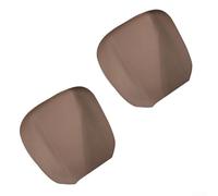 Juego de cojines para asiento de coche con material transpirable para un apoyo óptimo (marrón)