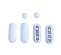 Juego de cojines para asientos de inodoro con junta antideslizante, accesorios para amortiguar y proteger