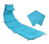 Juego de cojines para silla de hamaca, mejora la comodidad y el estilo para relajarse al aire libre con paraguas, perfecto para asientos de jardín, patio o balcón