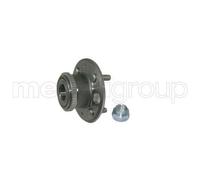 Juego De Cojinete De Rueda Metelli 19-7598 para Honda Eje Trasero