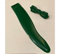 Juego de colas verdes y pajarita verde para reloj de gato más grande