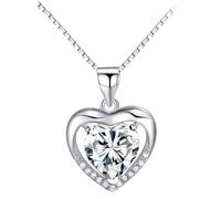 Juego de collar de perlas de amor con muchos collares de acero inoxidable para elegir pendientes, collares y colgantes, collar personalizado con inicial, Metal, No es una piedra preciosa