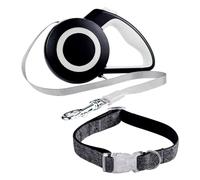Juego de Collar Talla S + Correa extensible 3m Hearts&Homies