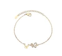 Juego de collar y pulsera de mariposa chapado en oro, delicado juego de joyas de mariposa con circonita cúbica, barra de cumpleaños Mitzvah para mujeres o niñas, reloj digital con segundos para