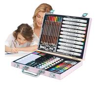 Juego De Colorear Para Niños - Juego De Pintura Acuarela | Material Educativo Manualidades Con Colores Para Creatividad, Viajes, Campamentos De Verano Y Entretenimiento