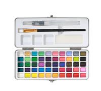 Juego de colores de acuarela, portátil
