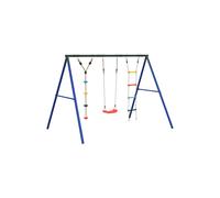 Juego De Columpios De Exterior Vidaxl Con Columpio De Cuerda De Disco - Juego De Columpios De Exterior MKP