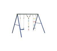 Juego De Columpios De Exterior Vidaxl Con Columpio De Cuerda De Disco - Juego De Columpios De Exterior MKP