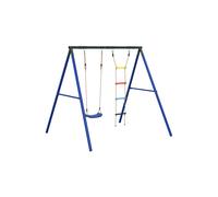 Juego De Columpios De Exterior Vidaxl Con Columpio Y Escalera - Juego De Columpios De Exterior MKP