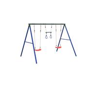Juego De Columpios De Exterior Vidaxl Con Columpios Y Trapecio - Juego De Columpios De Exterior MKP