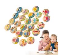 Juego de combinación de animales para niños,Juego de combinación de animales, Juego educativo de memorización de virutas de madera, Juego educativo preescolar de animales a juego para niños de 4 a 6 a