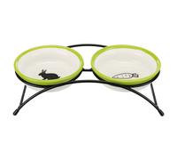 Juego De Comedero Para Roedores Blanco/Verde, PVPR 15,99 EUR, NUEVO