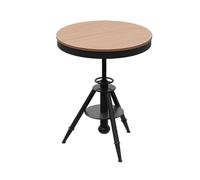 Juego de comedor para exteriores, muebles de jardín para todo tipo de clima con mesa de madera de plástico impermeable y 4 sillas para patio, balcón y terraza