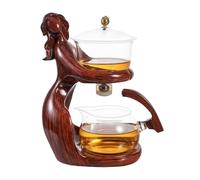 Juego de con infusor, y set,Herramienta semiautomática para preparar té para reuniones con infusor y tapa - Herramienta para la preparación de agua para personas perezosas