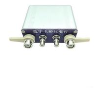 Juego de condensadores de referencia para calibración LCR Digital Tester 1nF 10nF 100nF 1uF 0.5% Tolerancia Tipo Mica Puerto BNC 22mm Espaciado Caja de metal (100pF)