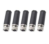 Juego de conectores de aviación hembra M8 de 3 a 4 pines, carcasa de plástico PA66 impermeable IP67, terminal de tornillo para automatización industrial, sensores, CCTV, comunicación de datos, paquete